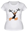 Женская футболка «Даффи Дак восхищен» - Фото 1