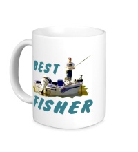 Керамическая кружка Best Fisher