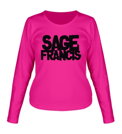 Женский лонгслив Sage Francis