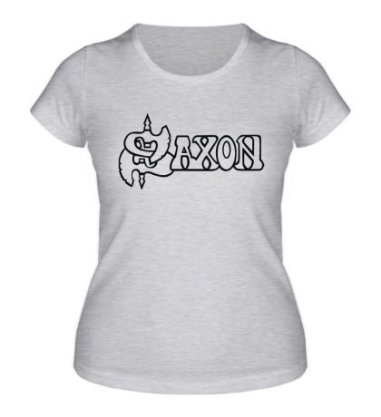 Женская футболка «Saxon»