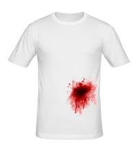 Мужская футболка Кровавое пятно