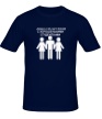 Мужская футболка «Общество дружбы со студентками» - Фото 1
