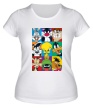 Женская футболка «Looney tunes poster» - Фото 1