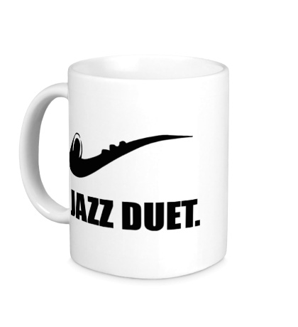 Керамическая кружка «Jazz duet»