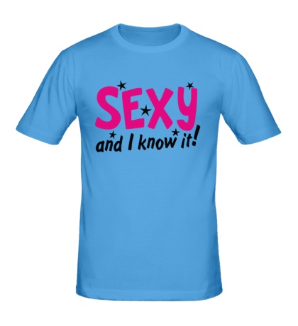 Мужская футболка Sexy and I know it