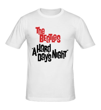 Мужская футболка The Beatles A hard days night