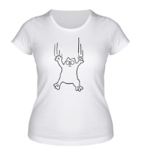 Женская футболка Simons Cat
