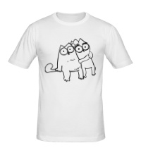 Мужская футболка Simons Cat