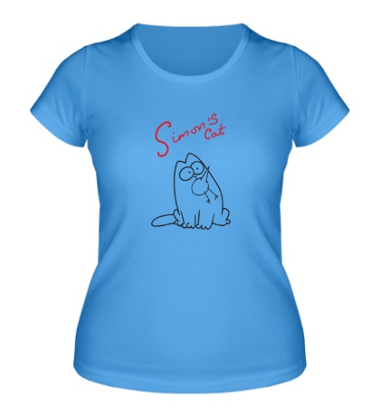 Женская футболка «Simons Cat»
