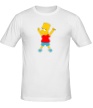 Мужская футболка «Маленький Барт Симпсон» - Фото 1