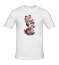 Мужская футболка Маленький зайчонок