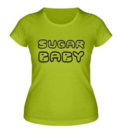 Женская футболка «Sugar baby»