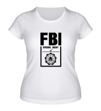 Женская футболка FBI Special agent