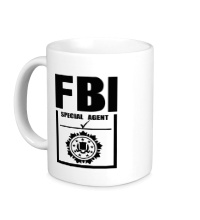 Керамическая кружка FBI Special agent