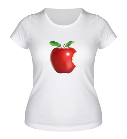 Женская футболка «Яблочко»