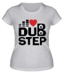 Женская футболка «Dubstep love» - Фото 1