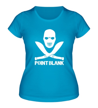 Женская футболка «Point Blank Mask»