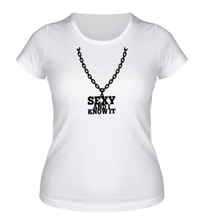 Женская футболка «LMFAO: Sexy and i know it»