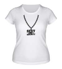 Женская футболка LMFAO: Sexy and i know it