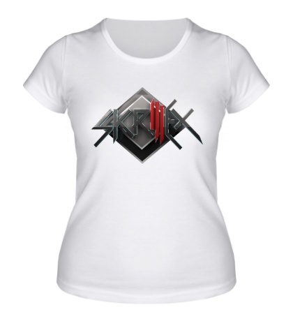 Женская футболка «Skrillex Shield»