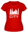 Женская футболка «Default city» - Фото 1