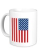 Керамическая кружка «Американский флаг» - Фото 1