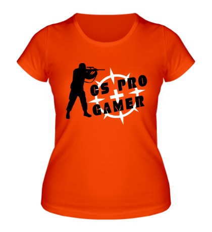 Женская футболка «CS Pro Gamer»