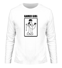 Мужской лонгслив Gamer Girl