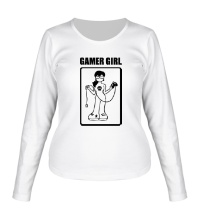 Женский лонгслив Gamer Girl