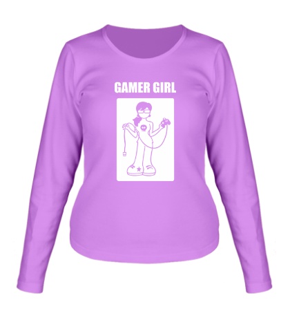 Женский лонгслив Gamer Girl