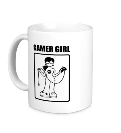 Керамическая кружка Gamer Girl