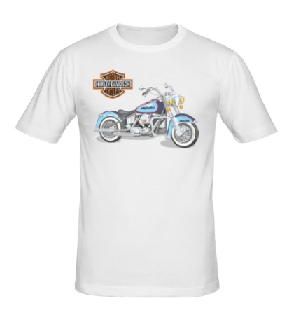 Мужская футболка Мотоцикл Харлей