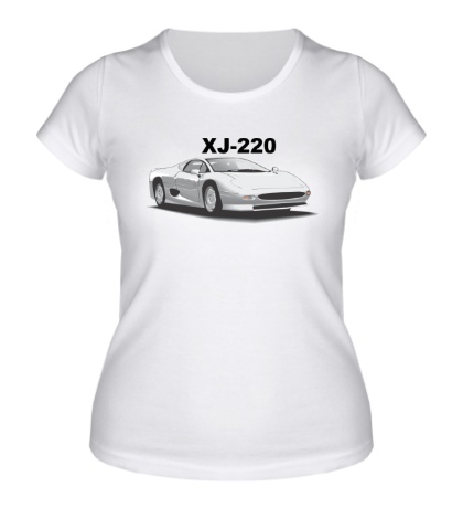 Женская футболка «Jaguar XJ-220»