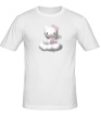 Мужская футболка «Kitty-ангелок» - Фото 1