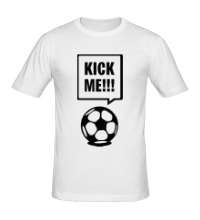 Мужская футболка Kick me!!!