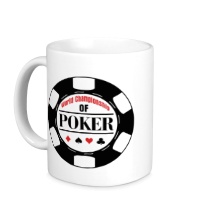 Керамическая кружка World Championship of Poker