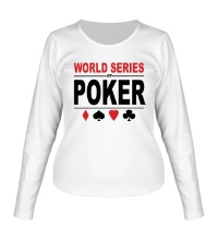 Женский лонгслив World Series Poker