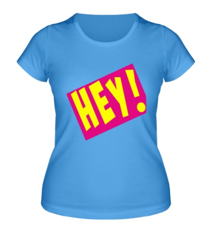 Женская футболка LMFAO hey!