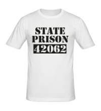 Мужская футболка State prison 42062