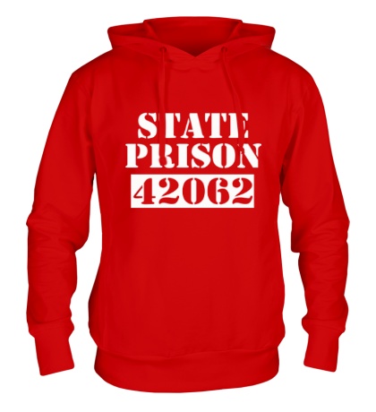 Толстовка с капюшоном State prison 42062