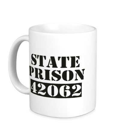 Керамическая кружка State prison 42062