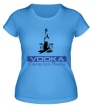 Женская футболка «Vodka Connecting People» - Фото 1