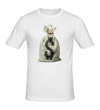 Мужская футболка Мешок с деньгами