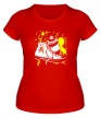 Женская футболка «Баллон и кеды» - Фото 1