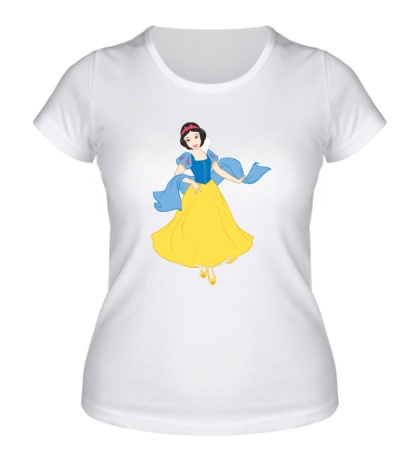 Женская футболка «Белоснежка»