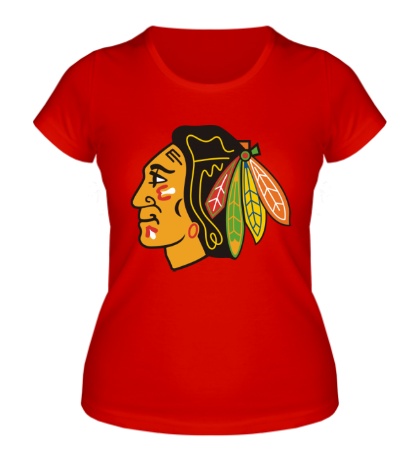 Женская футболка «HC Chicago Blackhawks»