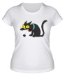 Женская футболка «Кошка Симпсонов» - Фото 1