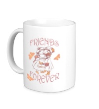 Керамическая кружка Friends Forever