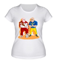Женская футболка Хулиганы ЕВРО 2012