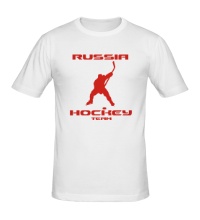 Мужская футболка Russia: Hockey Team